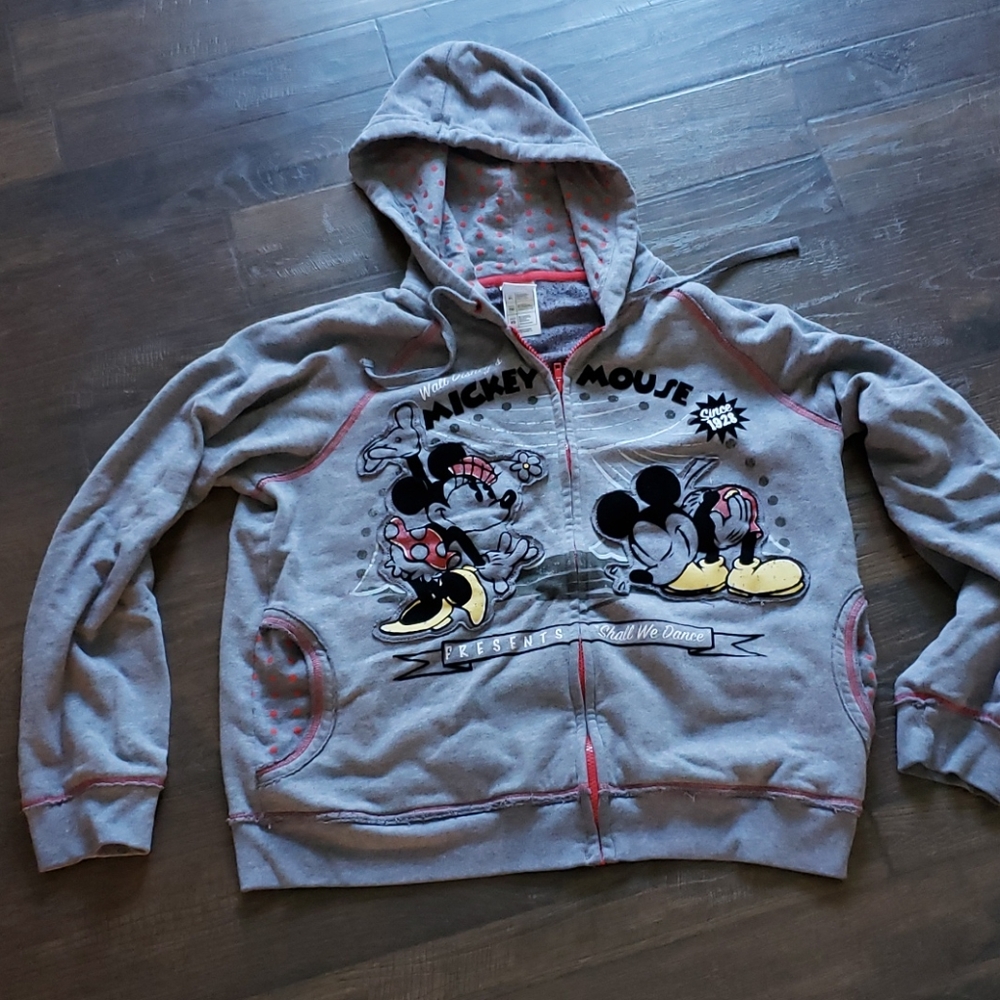 Disney Mickey and Minnie hoodie sweatshirt